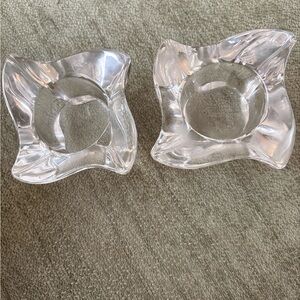 Villeroy & Boch “New Wave” Candle Holder Pair